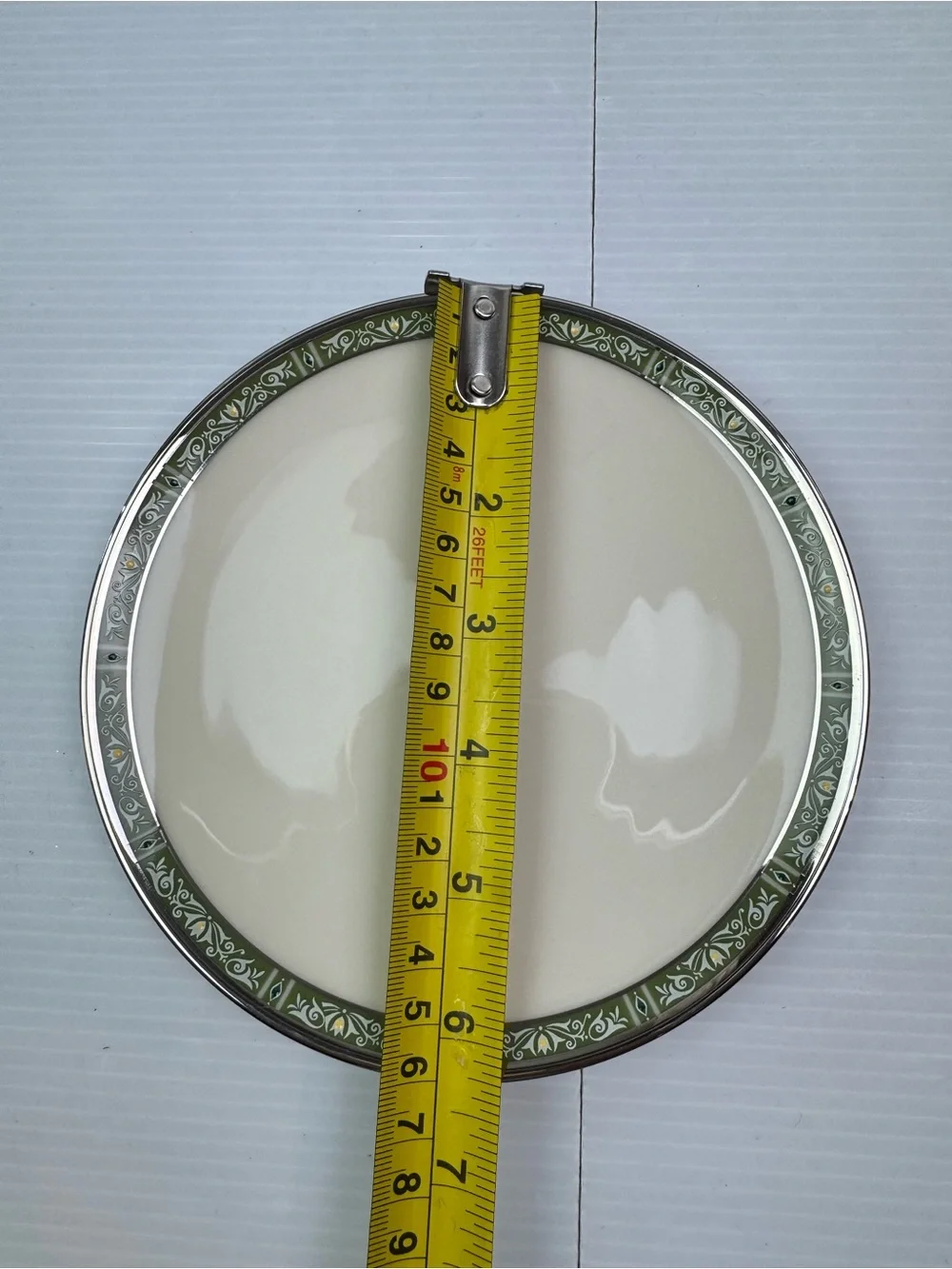 Set of 4 VTG Lenox ADRIENNE Bread & Butter Plates 6 1/4” Ivory Fine China USA